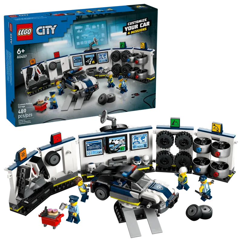 Custom Police Car Garage de LEGO – photo du produit 2 sur 11