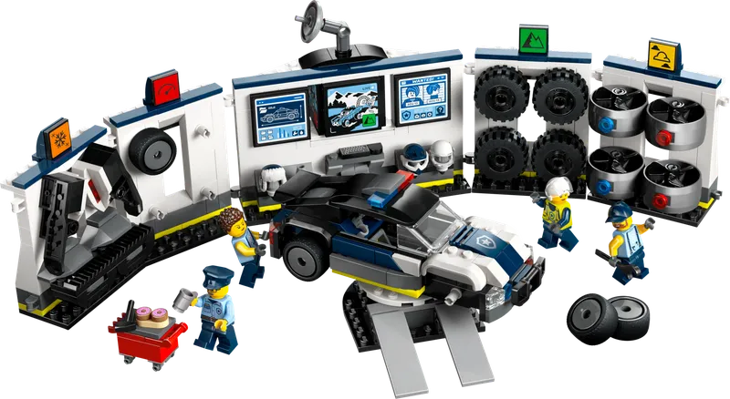 Custom Police Car Garage