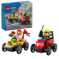 Raceautopakket: pizzabestelwagen vs. brandweerauto - Afbeelding 8 van 9