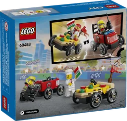 LEGO Pizza vs. Fire Truck Race Car Pack (60458) - afbeelding 8
