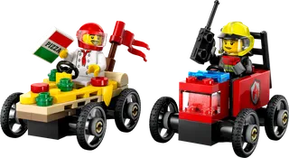 Pizza vs. Fire Truck Race Car Pack by LEGO – product photo 3 of 9