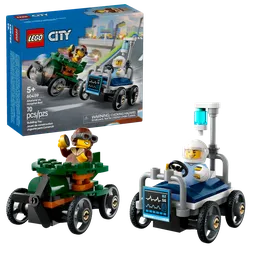 LEGO Airplane vs. Hospital Bed Race Car Pack (60459) - afbeelding 6