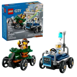 Airplane vs. Hospital Bed Race Car Pack by LEGO – product photo 7 of 8