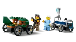 LEGO Airplane vs. Hospital Bed Race Car Pack (60459)