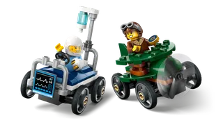 Airplane vs. Hospital Bed Race Car Pack by LEGO – product photo 2 of 8