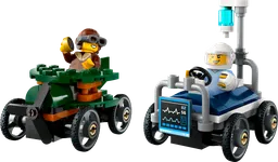 LEGO Airplane vs. Hospital Bed Race Car Pack (60459) - afbeelding 2