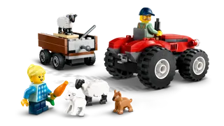 Red Farm Tractor with Trailer & Sheep by LEGO – product photo 1 of 8