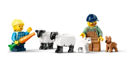LEGO Red Farm Tractor with Trailer & Sheep (60461) - afbeelding 1