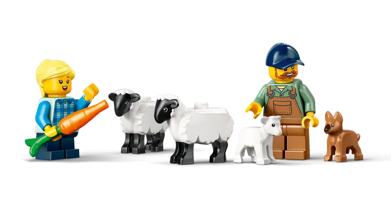 Red Farm Tractor with Trailer & Sheep by LEGO – product photo 2 of 8