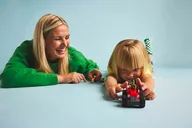 Red Farm Tractor with Trailer & Sheep - Image 4 of 8