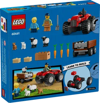 Red Farm Tractor with Trailer & Sheep by LEGO – product photo 8 of 8