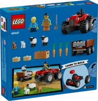 Red Farm Tractor with Trailer & Sheep - Image 8 of 8