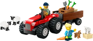 Red Farm Tractor with Trailer & Sheep by LEGO – product photo 3 of 8