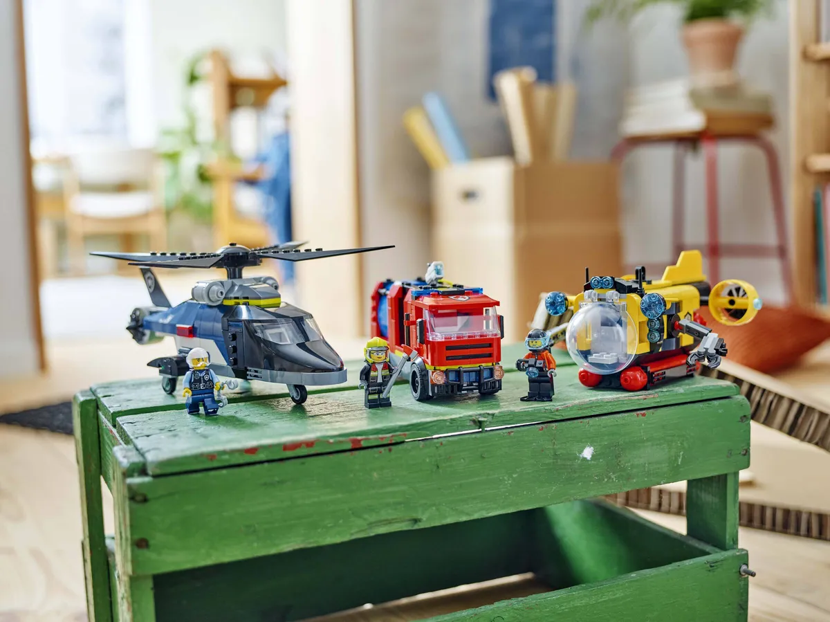 LEGO Helicopter, Fire Truck & Submarine Remix (60462) - Bild 9
