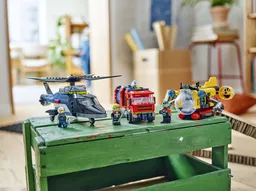 LEGO Helicopter, Fire Truck & Submarine Remix (60462) - afbeelding 9