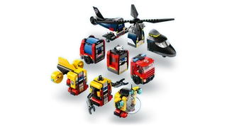 Helicopter, Fire Truck & Submarine Remix by LEGO – product photo 3 of 11