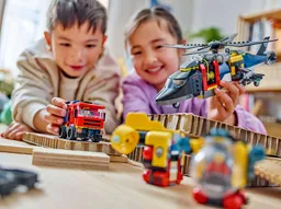 LEGO Helicopter, Fire Truck & Submarine Remix (60462) - afbeelding 8