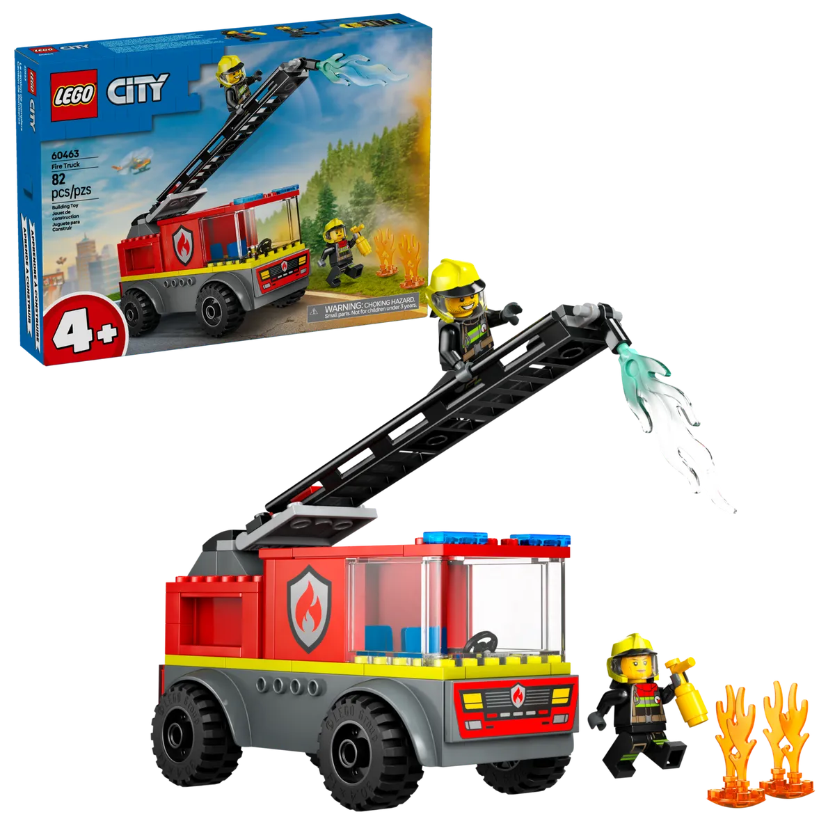 LEGO Fire Ladder Truck (60463) - Bild 3