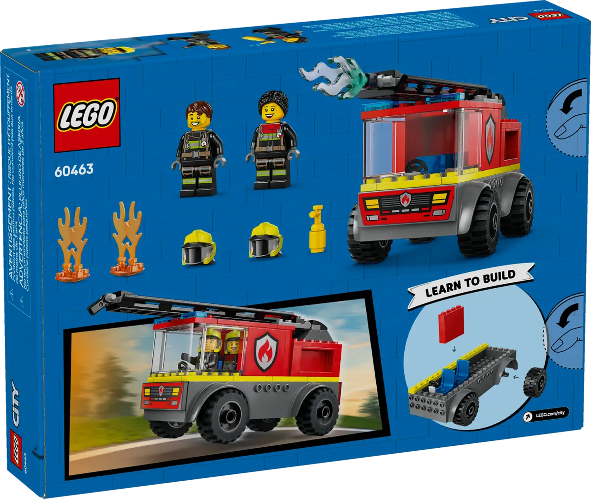 LEGO Fire Ladder Truck (60463) - Bild 6