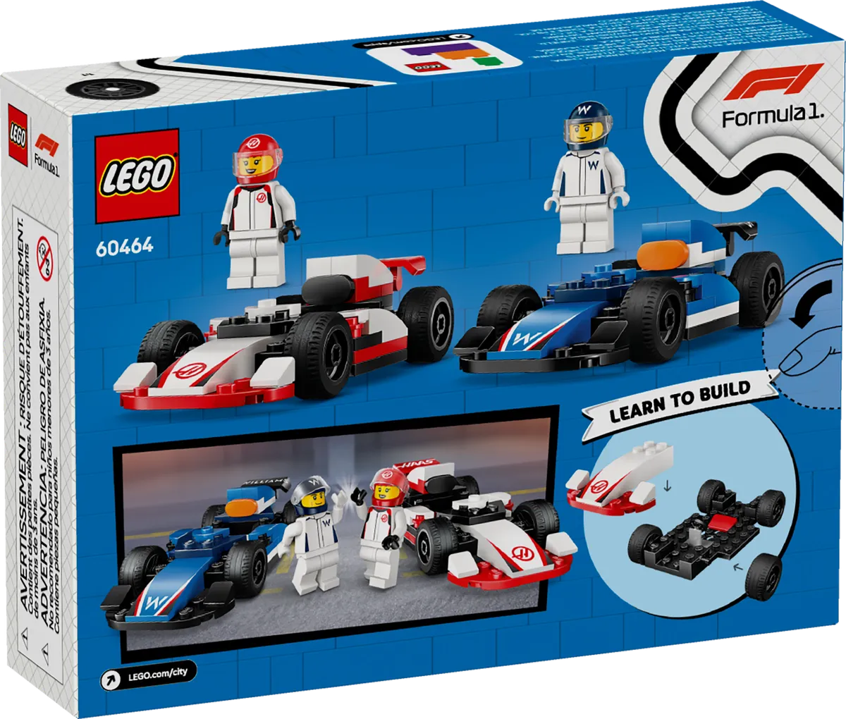 LEGO F1® Williams Racing & Haas F1® Race Cars (60464) - Bild 7
