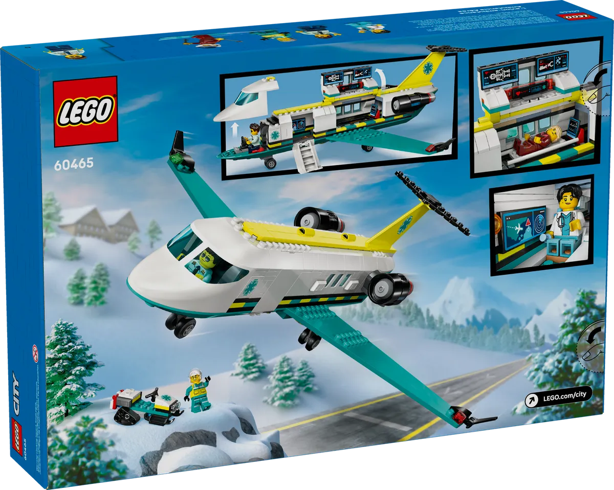 LEGO Emergency Air Ambulance Airplane (60465) - Bild 10