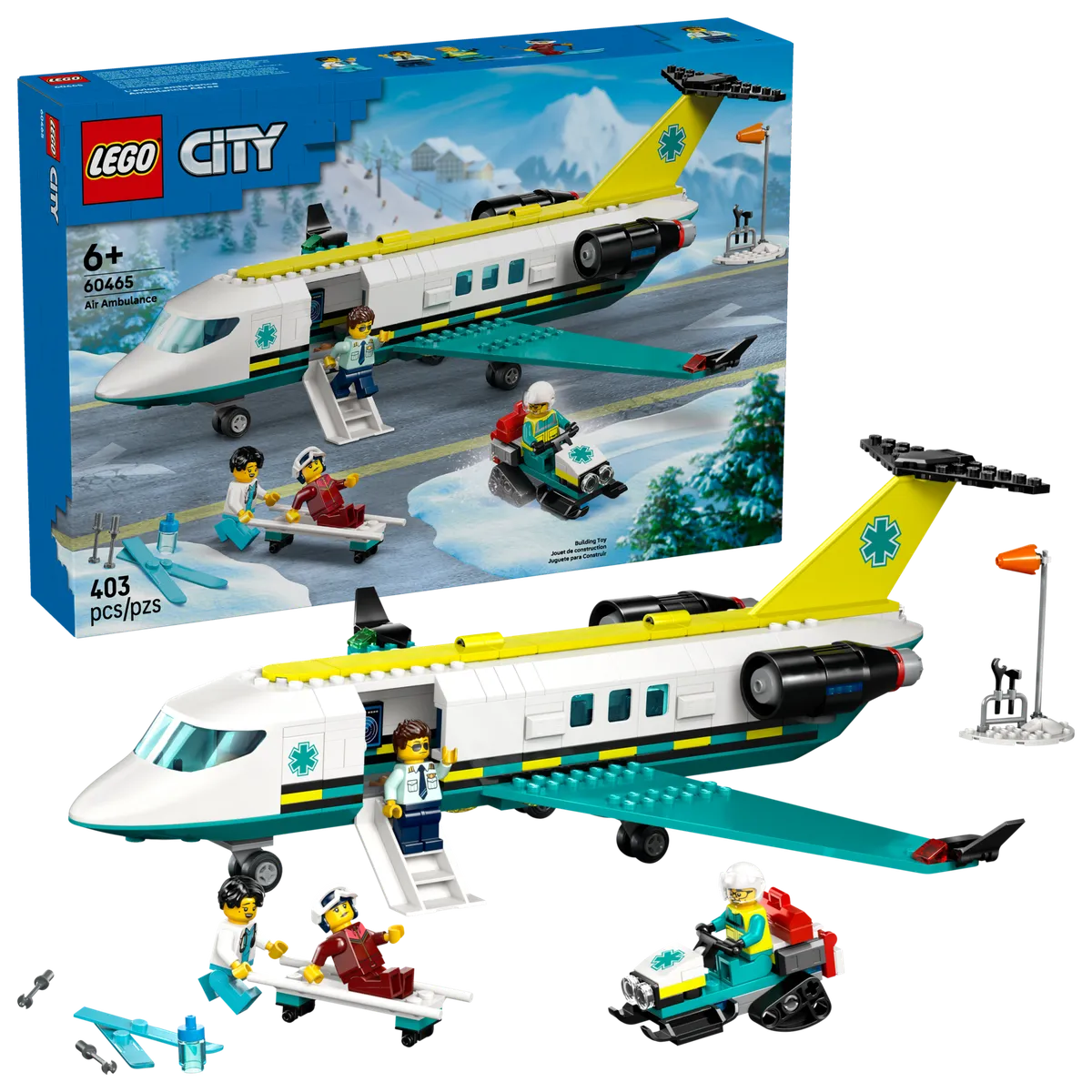 LEGO Emergency Air Ambulance Airplane (60465) - Bild 5