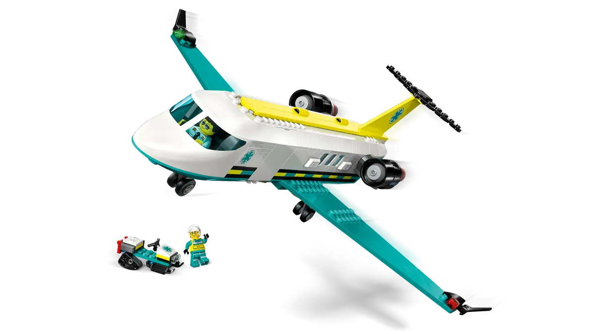 LEGO Emergency Air Ambulance Airplane (60465) - Bild 1