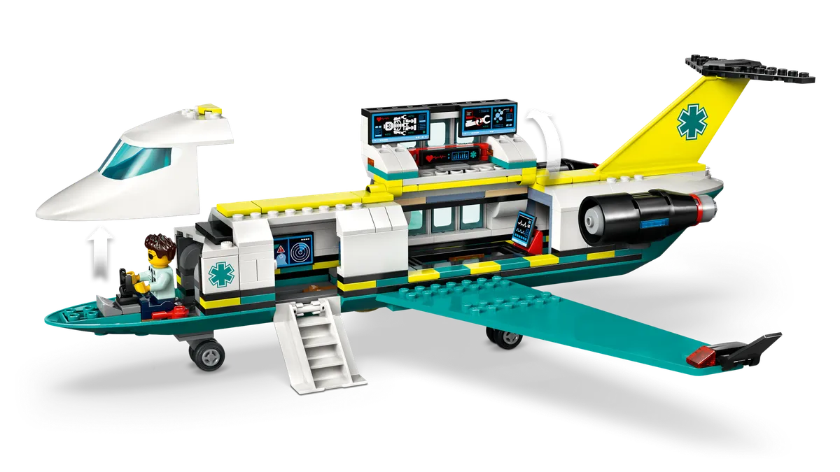 LEGO Emergency Air Ambulance Airplane (60465) - Bild 2