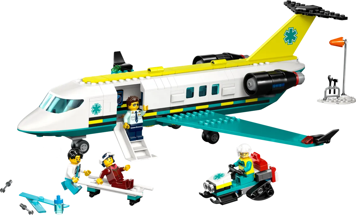 LEGO Emergency Air Ambulance Airplane (60465)