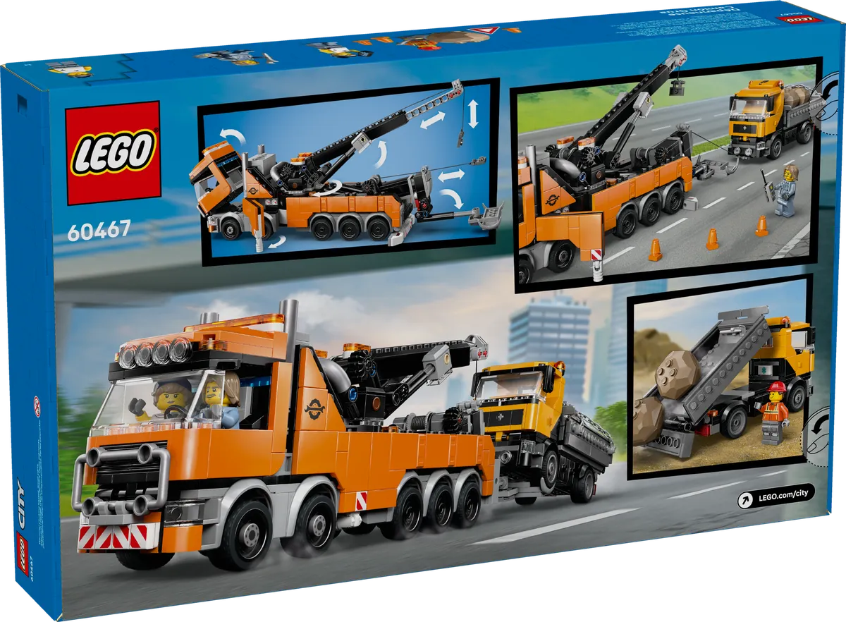 LEGO Heavy-Duty Recovery Tow Truck with Crane (60467) - image 10