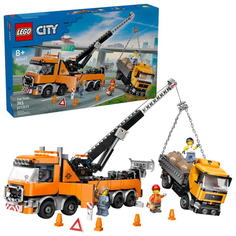 Heavy-Duty Recovery Tow Truck with Crane by LEGO – product photo 2 of 11