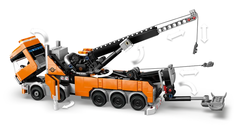 Heavy-Duty Recovery Tow Truck with Crane by LEGO – product photo 5 of 11