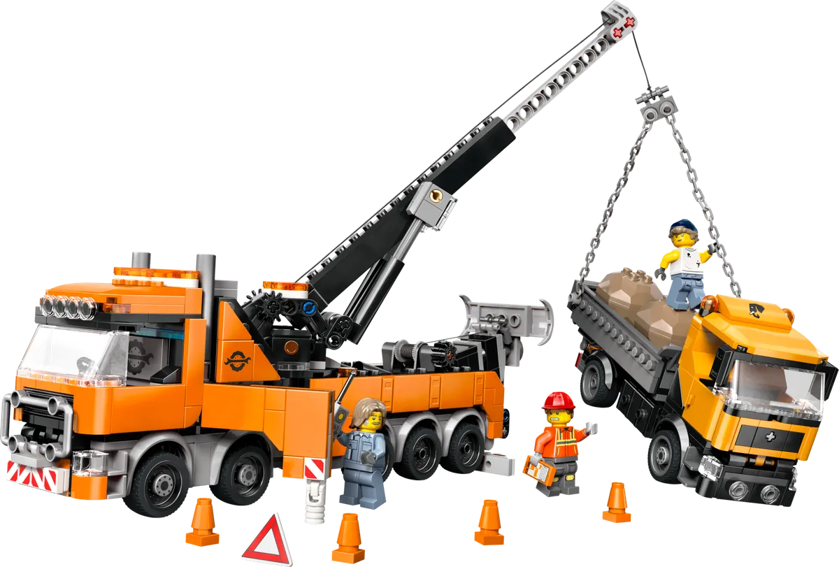 LEGO Heavy-Duty Recovery Tow Truck with Crane (60467)
