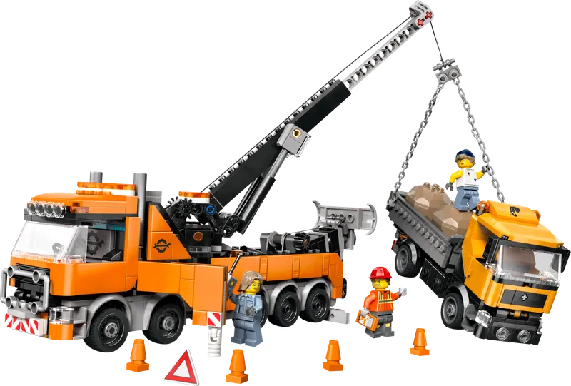 Heavy-Duty Recovery Tow Truck with Crane