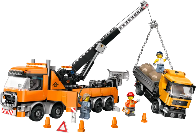 LEGO 60467 Heavy-Duty Recovery Tow Truck with Crane - Main product image