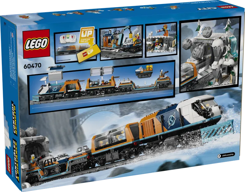 Explorers' Arctic Polar Express Train van LEGO – productfoto 10 van 12