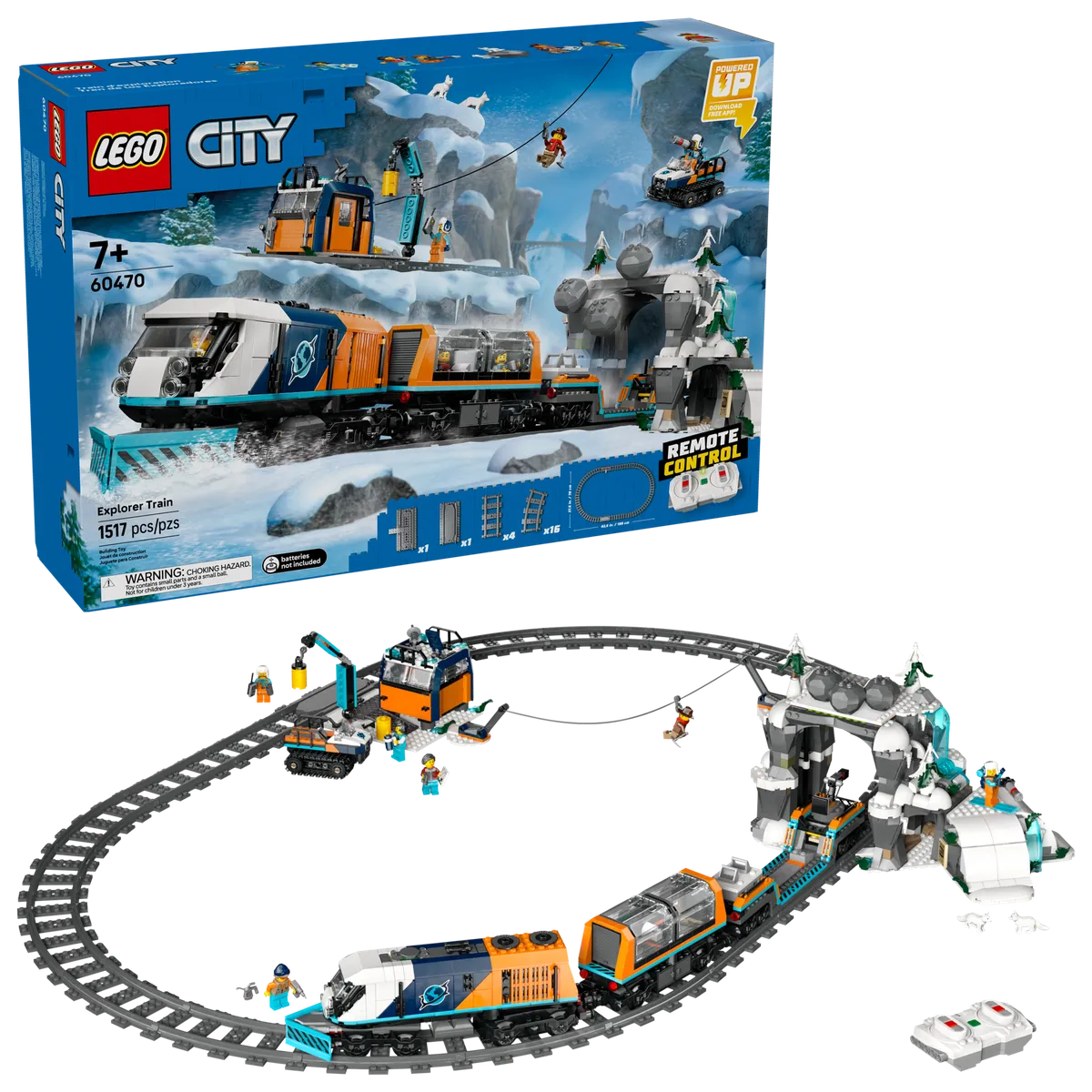 LEGO Explorers' Arctic Polar Express Train (60470) - Bild 4