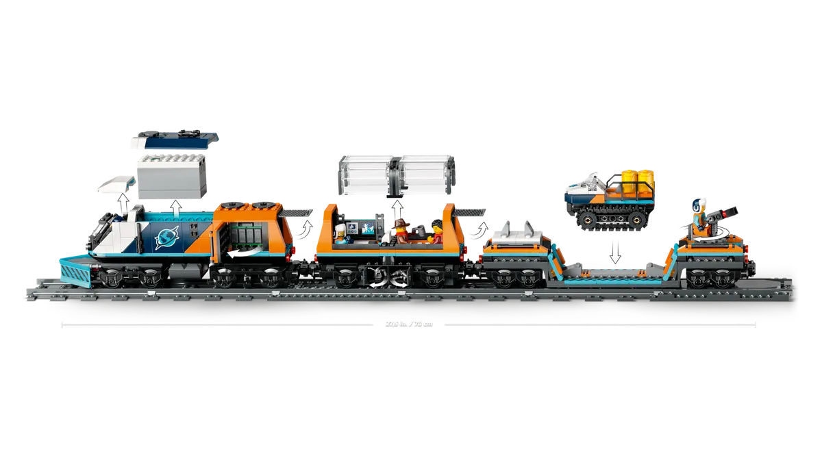 LEGO Explorers' Arctic Polar Express Train (60470) - Bild 2