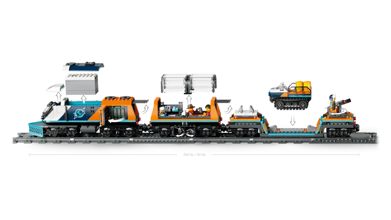 LEGO 60470 Explorers' Arctic Polar Express Train detail image