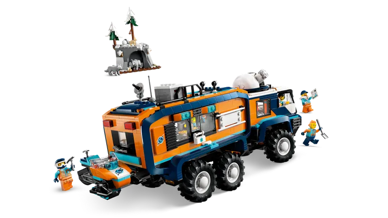 LEGO 60471 Arctic Explorer Science Lab Truck detailbeeld bij deze gids