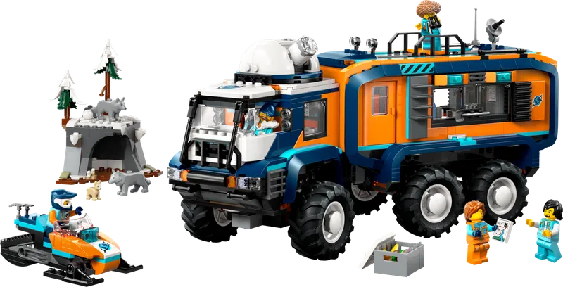 LEGO 60471 Arctic Explorer Science Lab Truck, 1.064 stenen