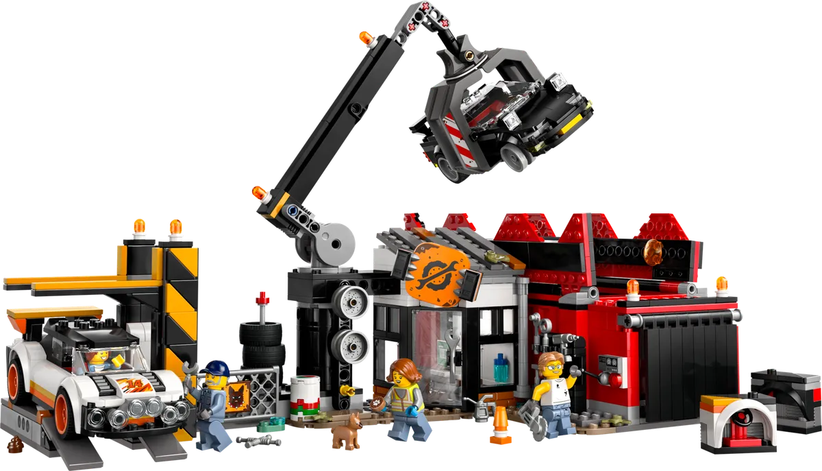 LEGO Scrapyard with Cars (60472) - Bild 4