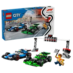 LEGO F1® Grid with VCARB & Sauber Race Cars (60474) - afbeelding 1