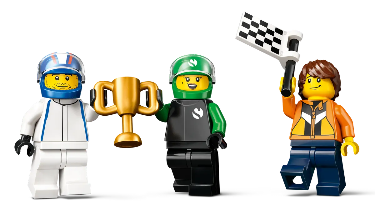 LEGO F1® Grid with VCARB & Sauber Race Cars (60474) - image 1