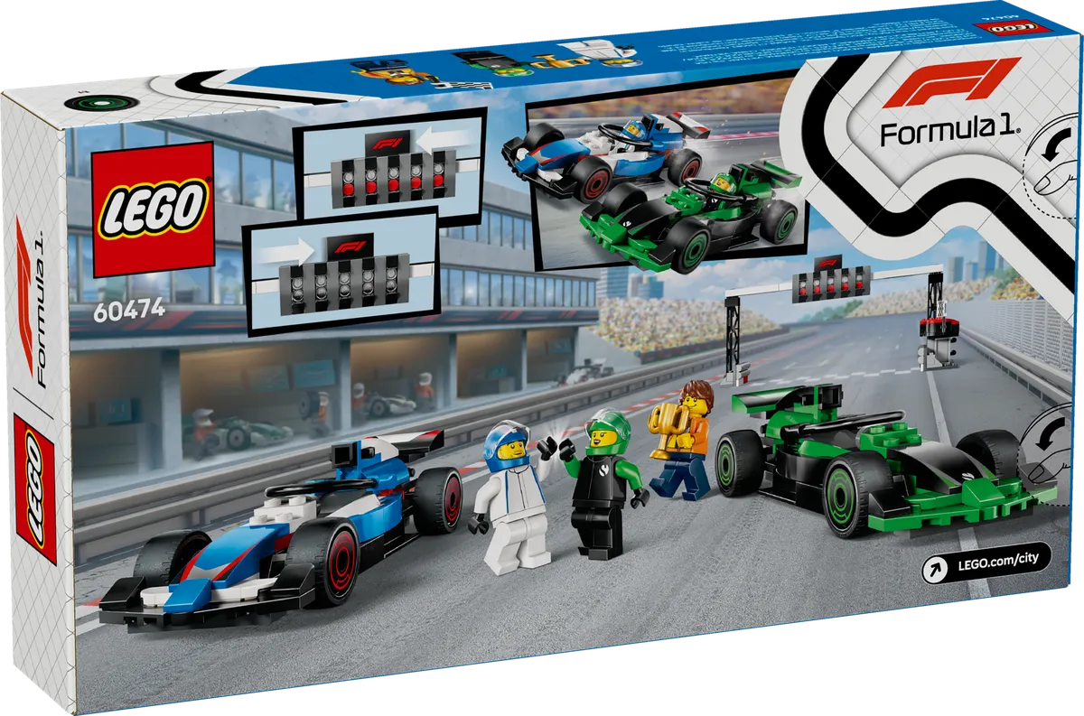 LEGO F1® Grid with VCARB & Sauber Race Cars (60474) - image 7