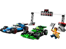 LEGO F1® Grid with VCARB & Sauber Race Cars (60474)