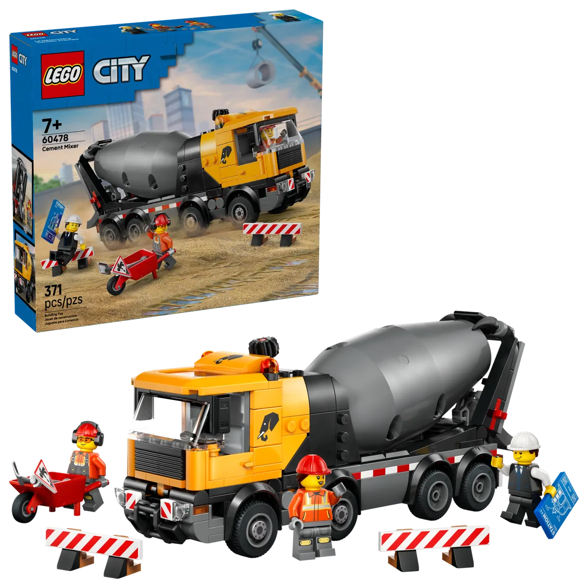 LEGO Cement Mixer (60478) - Bild 5
