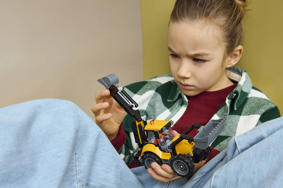 LEGO Yellow Backhoe Loader (60480) - Bild 9
