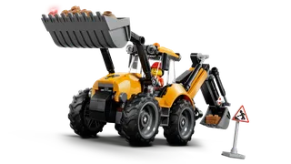 Yellow Backhoe Loader by LEGO – product photo 3 of 12