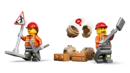 LEGO Yellow Backhoe Loader (60480) - afbeelding 3